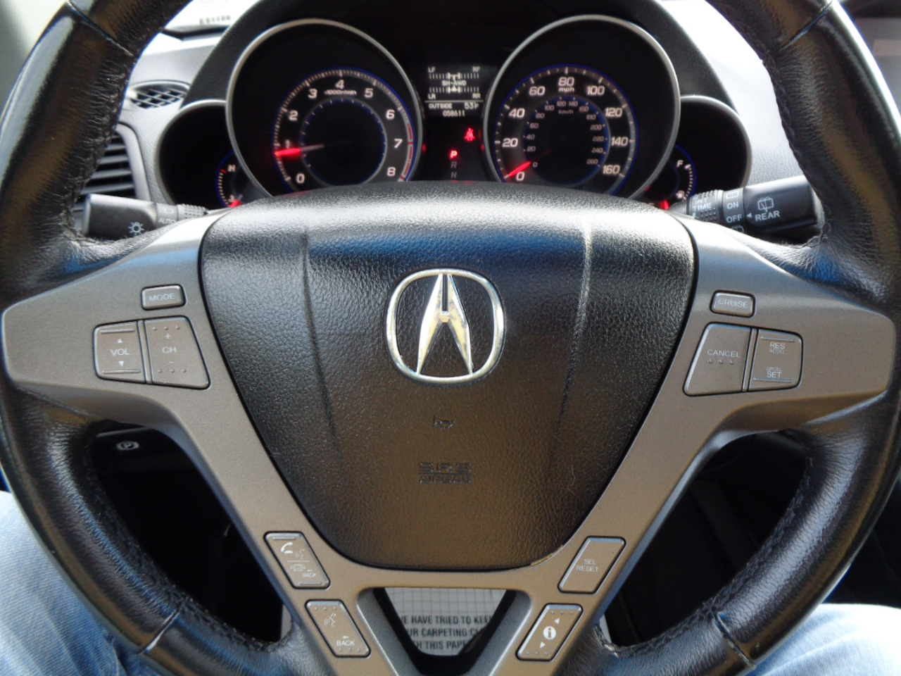 Acura MDX 4WD 4dr Tech Pkg 2007