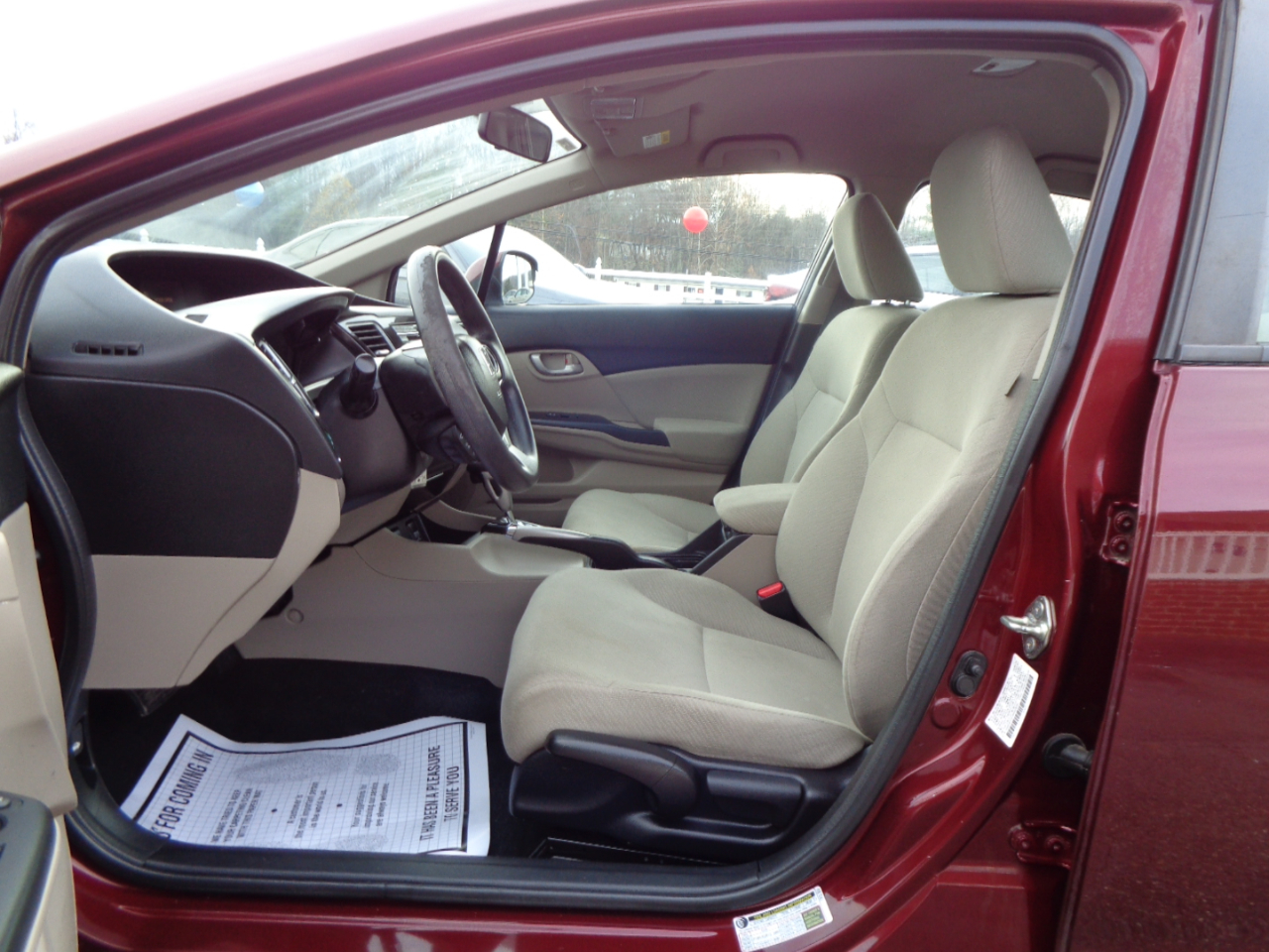 Honda Civic Sdn 4dr Auto LX 2013