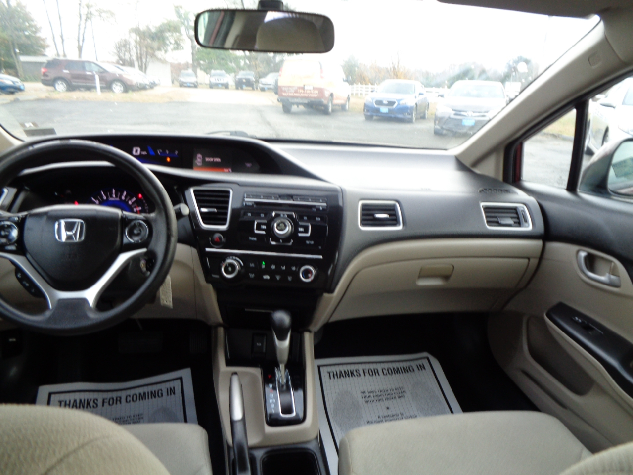 Honda Civic Sdn 4dr Auto LX 2013