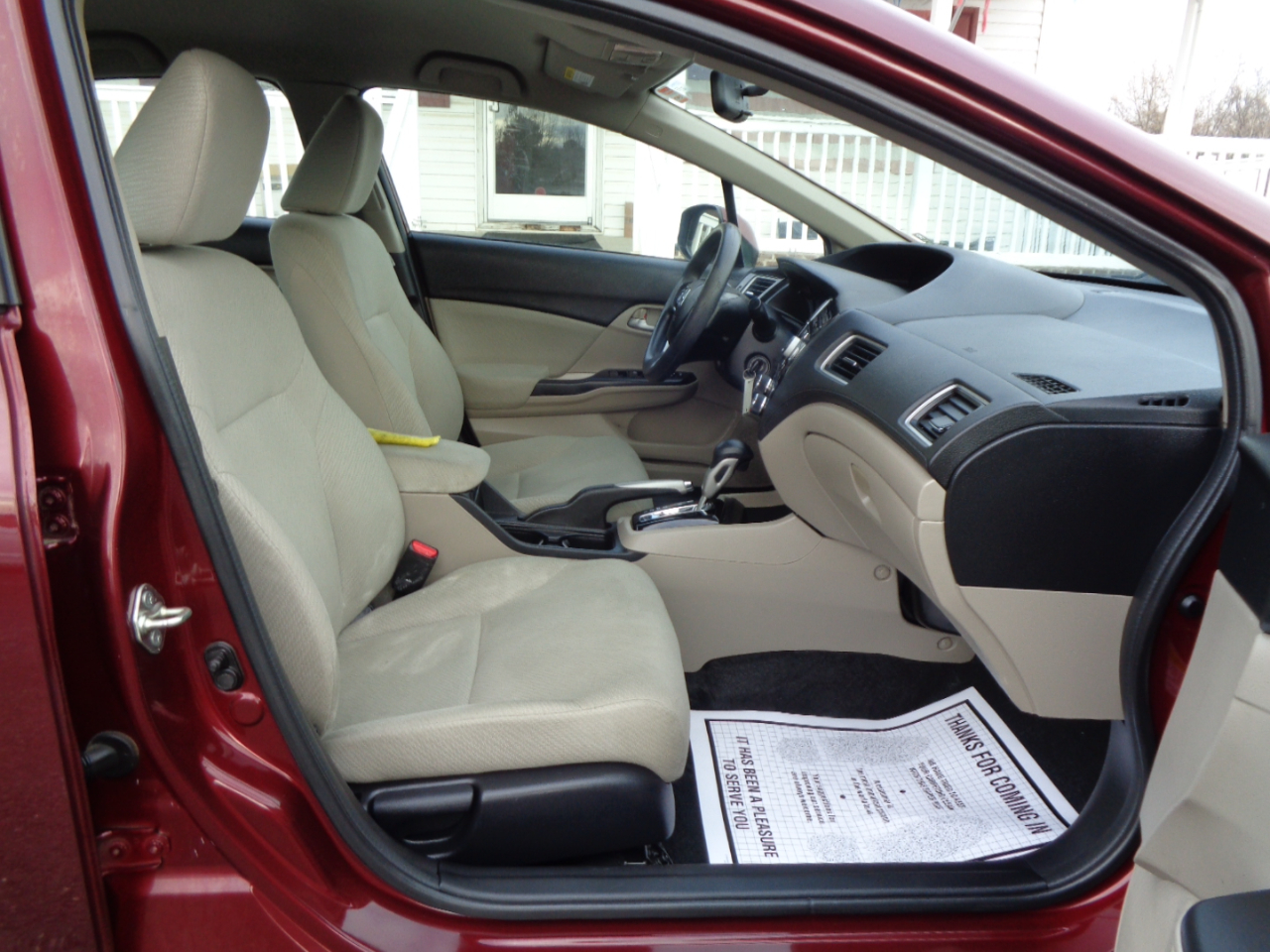 Honda Civic Sdn 4dr Auto LX 2013