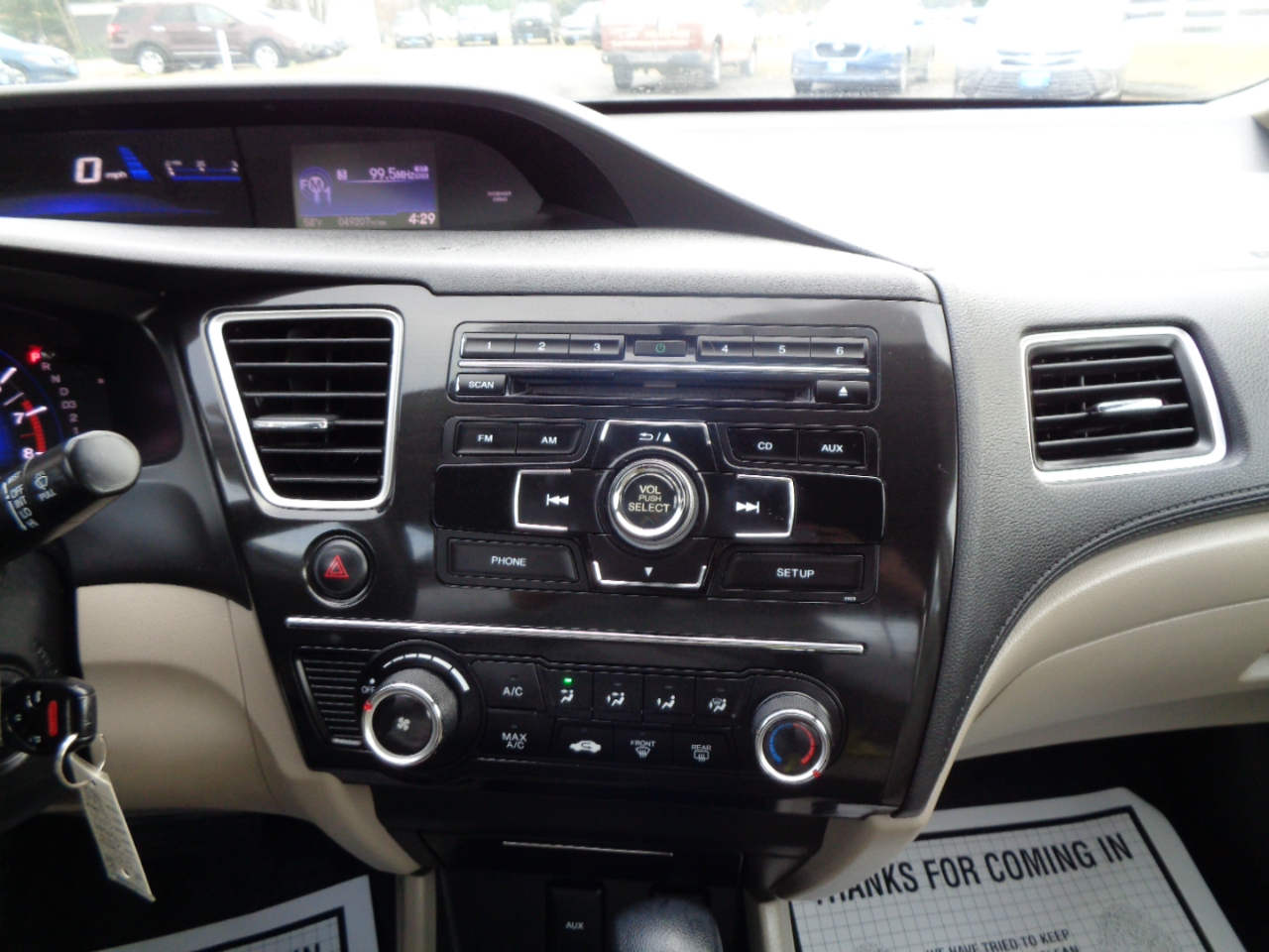 Honda Civic Sdn 4dr Auto LX 2013