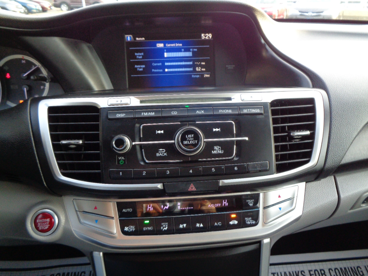 Honda Accord Sdn 4dr I4 CVT EX 2013