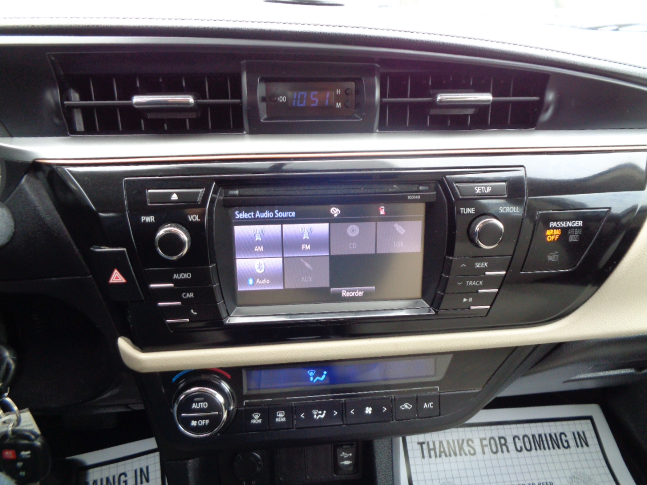 Toyota Corolla 4dr Sdn CVT LE ECO (Natl) 2014