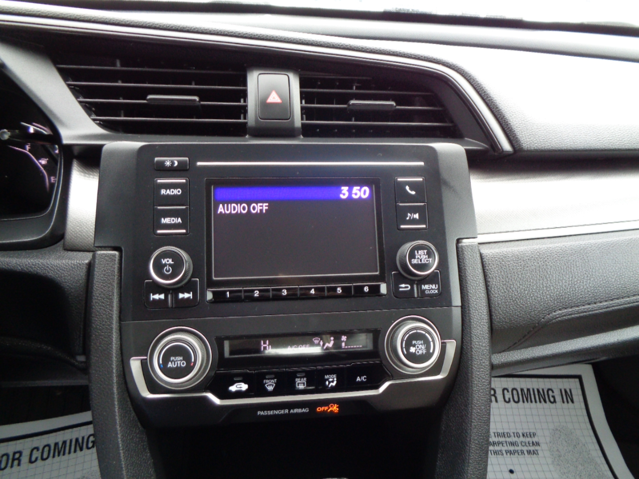 Honda Civic Sedan 4dr CVT LX 2016