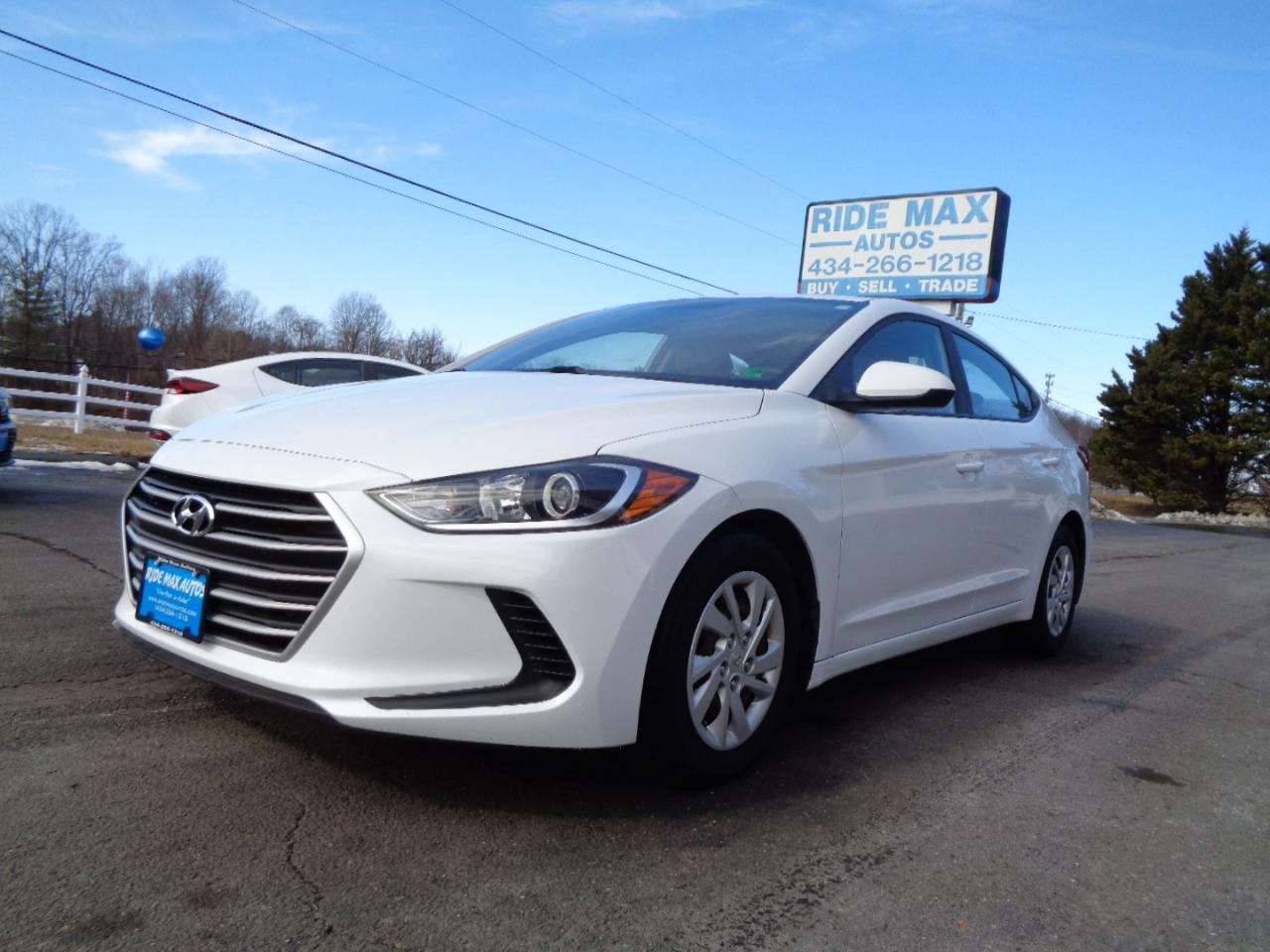 Hyundai Elantra SE 2.0L Auto (Alabama) 2018