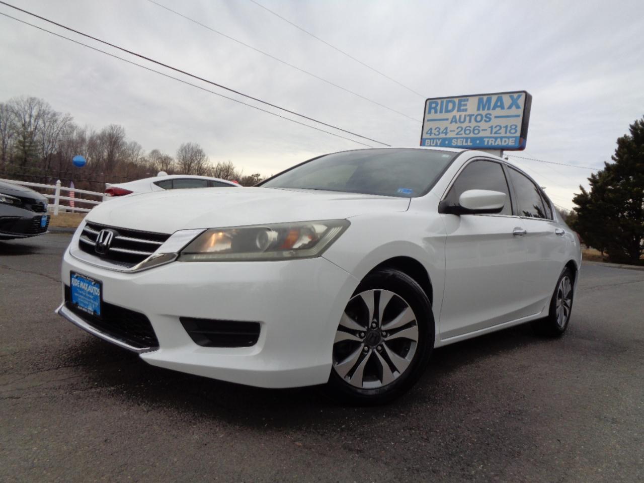 Honda Accord Sdn 4dr I4 CVT LX 2013