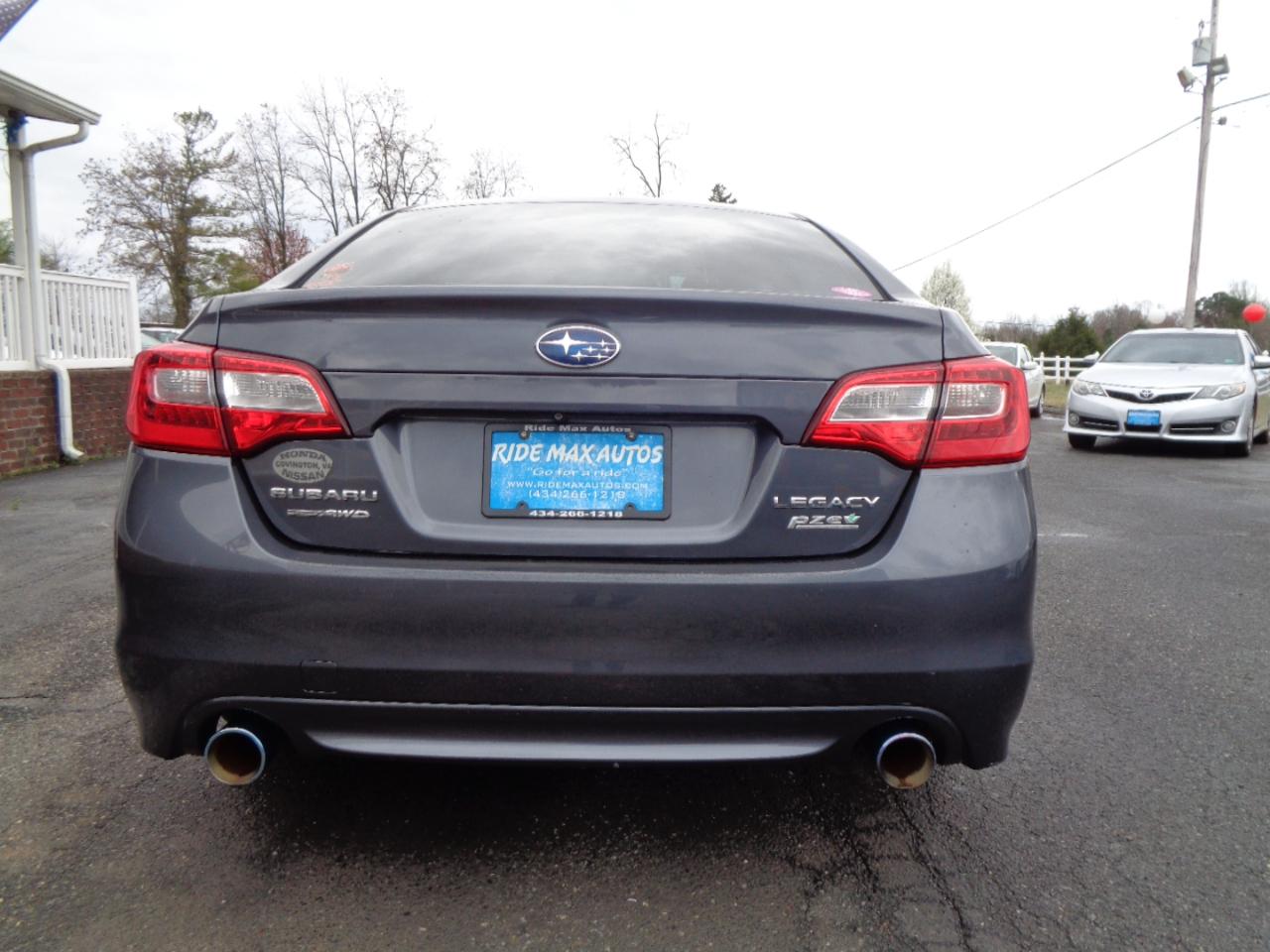 Subaru Legacy 4dr Sdn 2.5i PZEV 2015