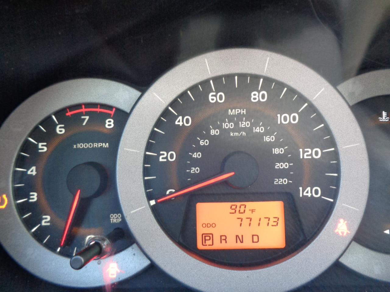 Toyota RAV4 FWD 4dr I4 (Natl) 2012