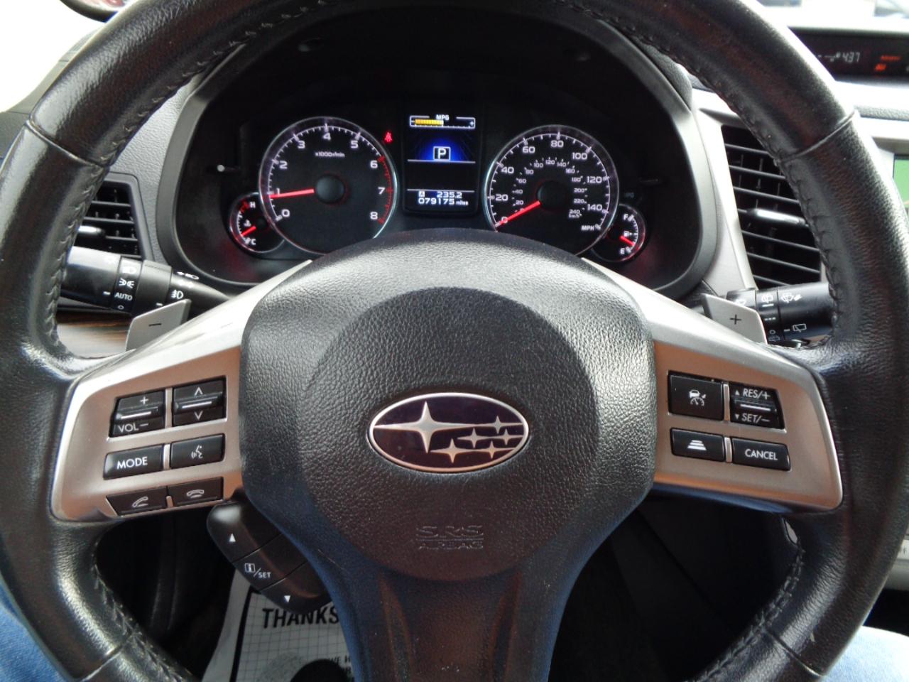 Subaru Outback 4dr Wgn H4 Auto 2.5i Limited 2014