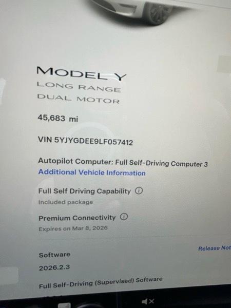 Tesla Model Y Long Range 2020