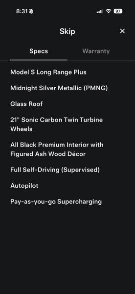 Tesla Model S  2020