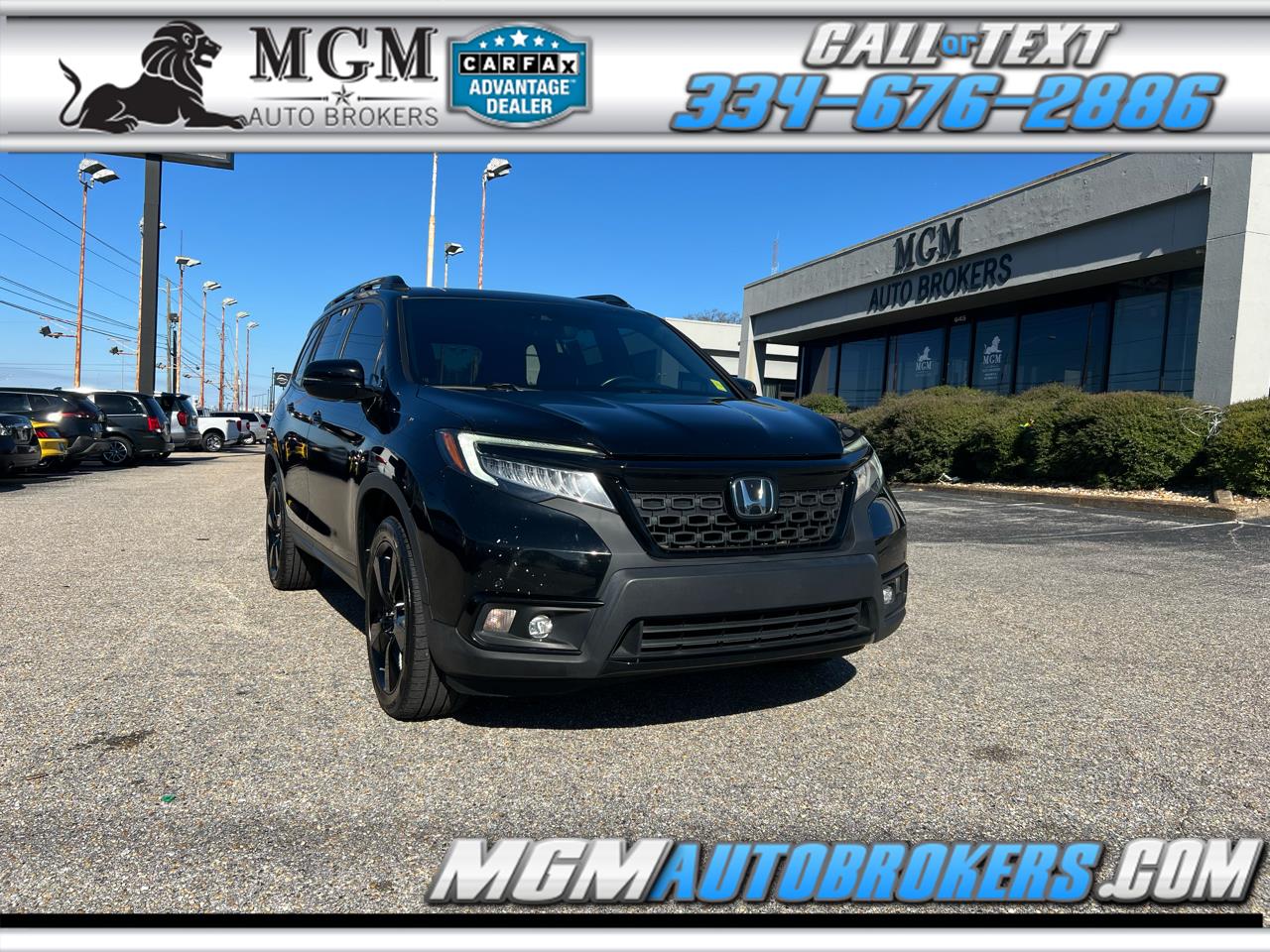 2019 Honda Passport ELITE
