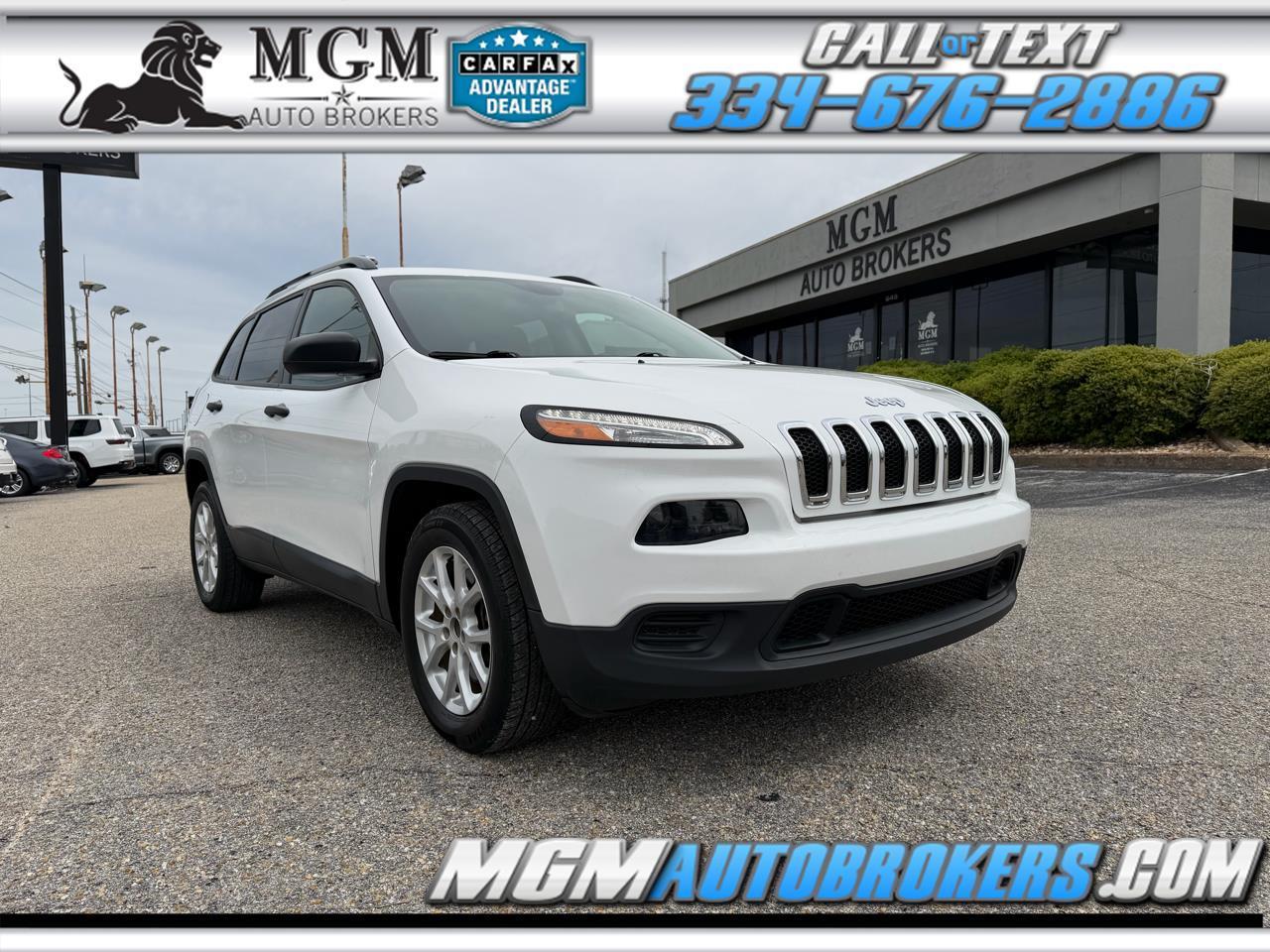 2016 Jeep Cherokee SPORT