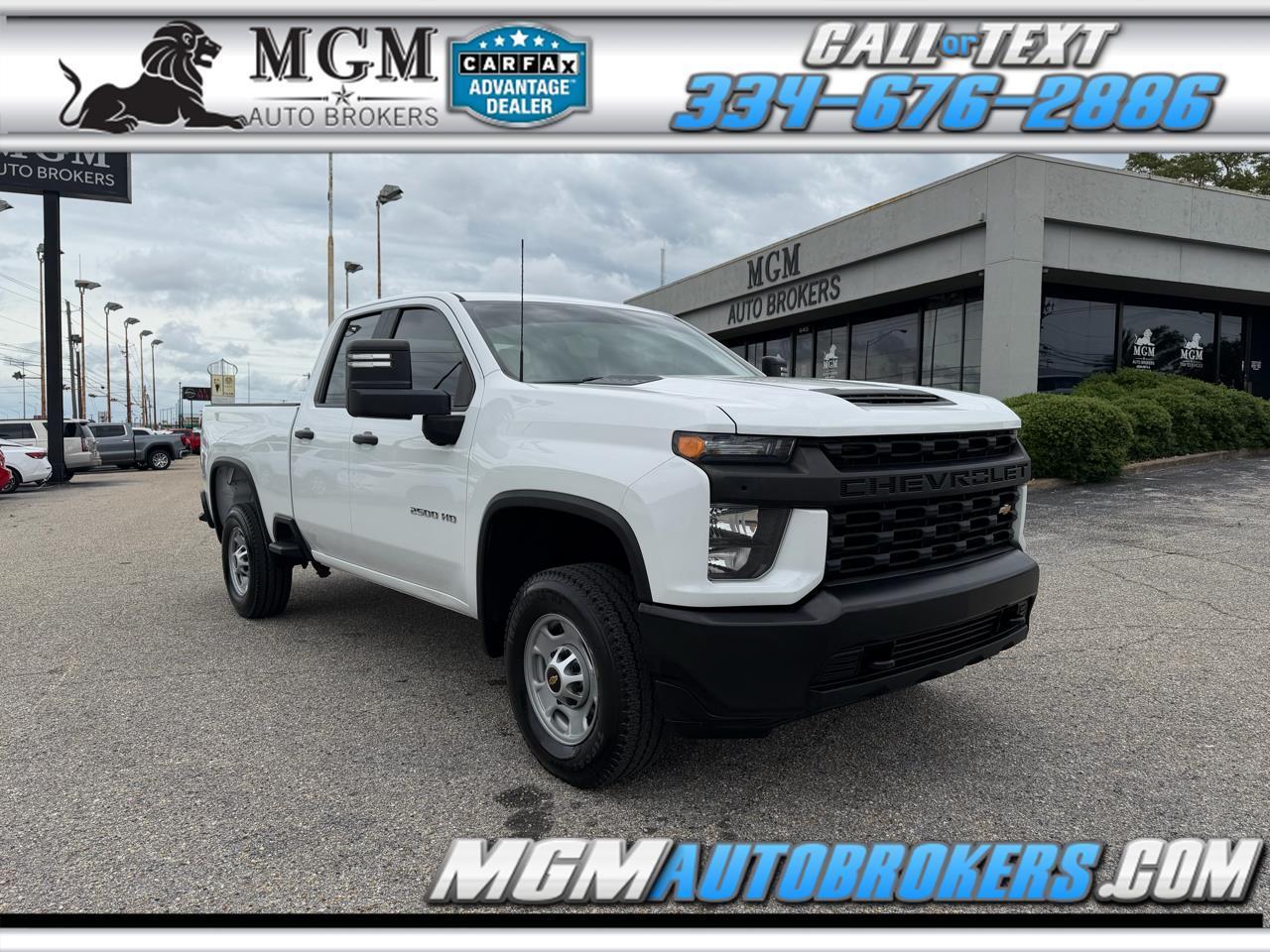 2022 Chevrolet Silverado 2500HD 4WD Double Cab WT