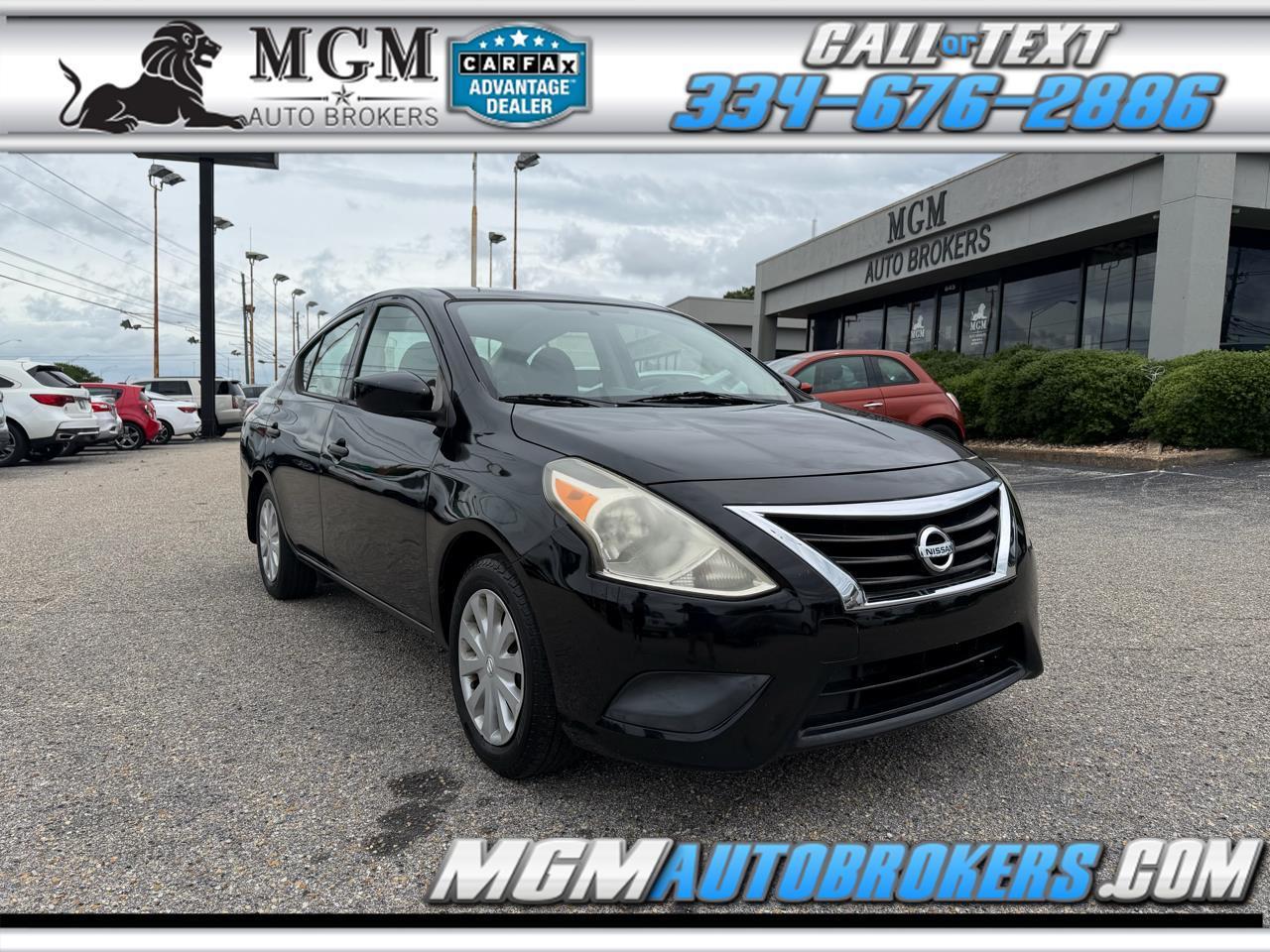 2017 Nissan Versa Sedan S