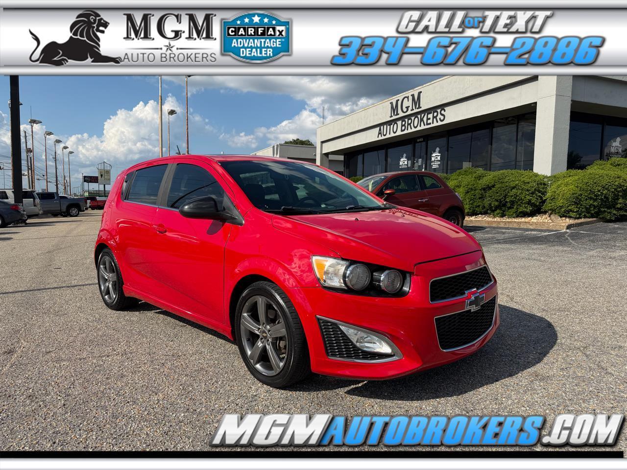 2015 Chevrolet Sonic RS