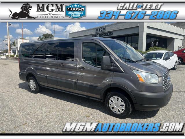 2016 Ford Transit Passenger 350 XLT Low Roof LWB RWD with 60/40 Passenger-Side Doors