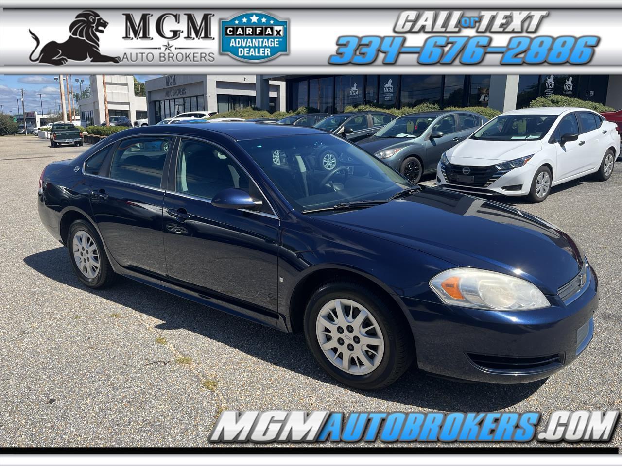 2009 Chevrolet Impala Police POLICE