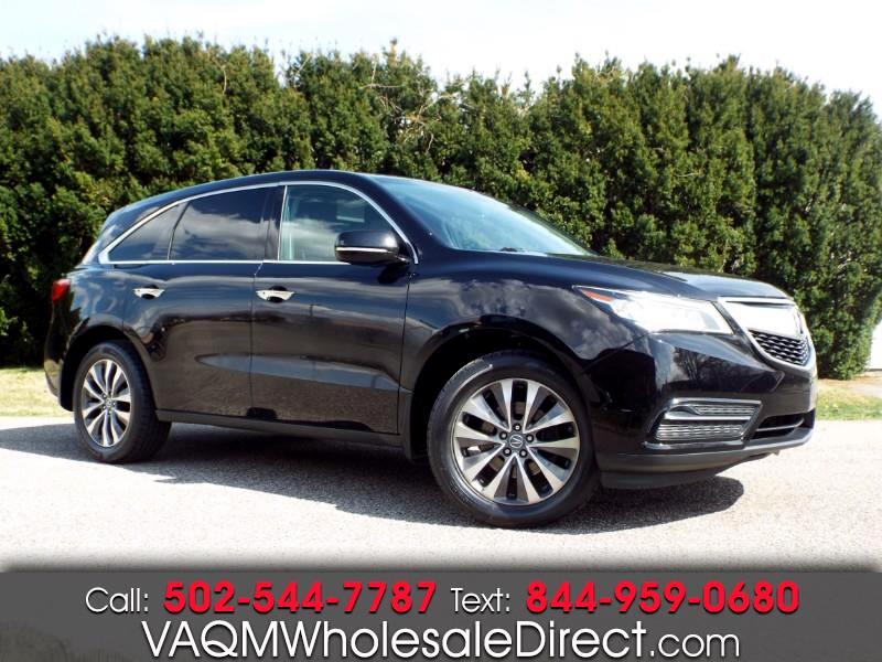 Acura MDX SH-AWD 6-Spd AT w/Tech and Entertainment Package 2015