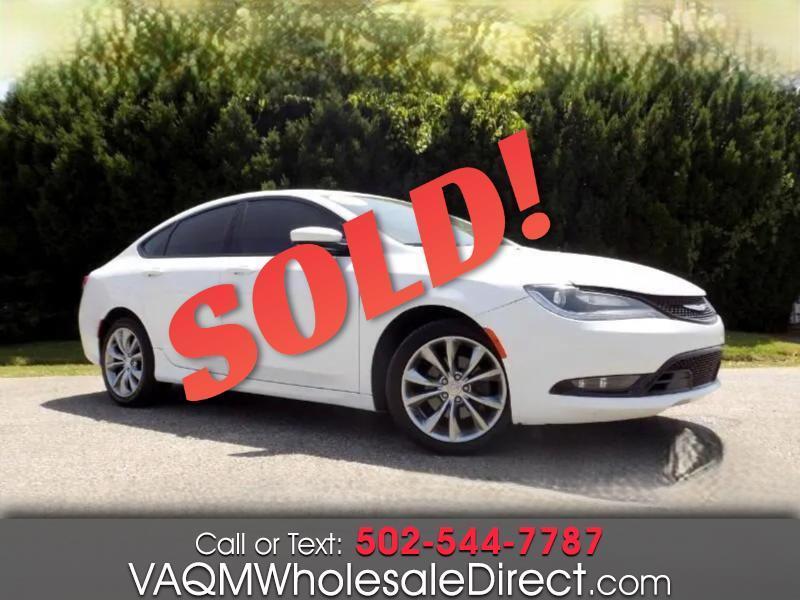 2015 Chrysler 200 S