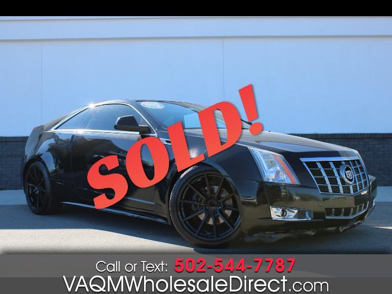 2012 Cadillac CTS Performance Coupe AWD w/ Navigation