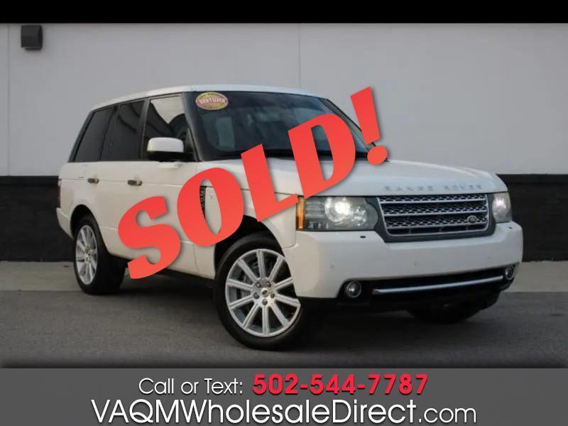 2010 Land Rover Range Rover