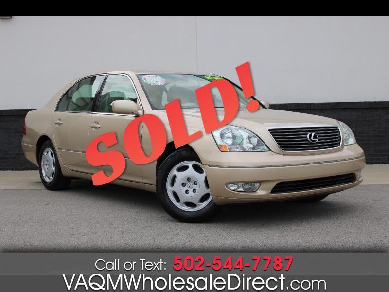 2001 Lexus LS 430 Sedan
