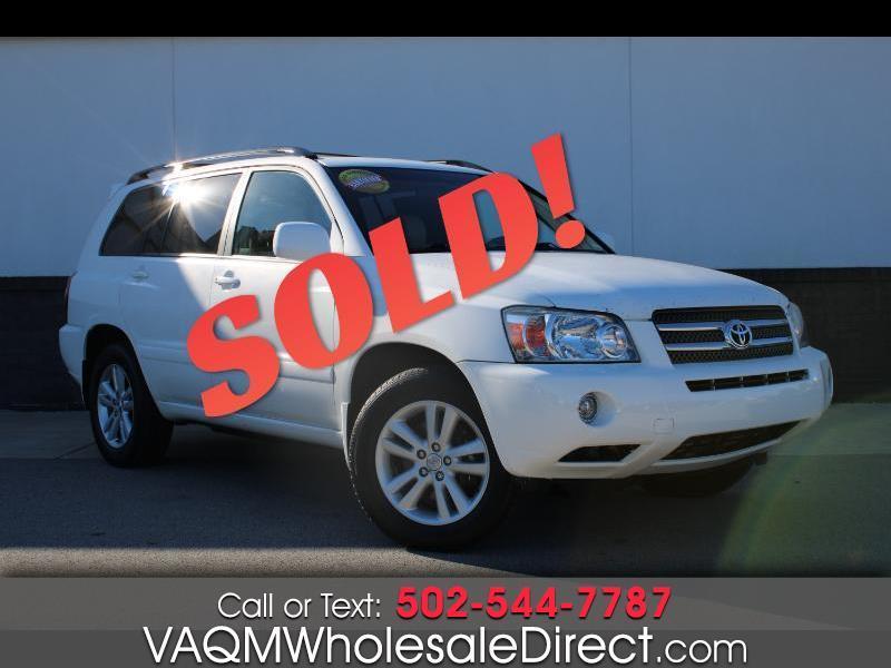 2006 Toyota Highlander Hybrid Limited 4WD