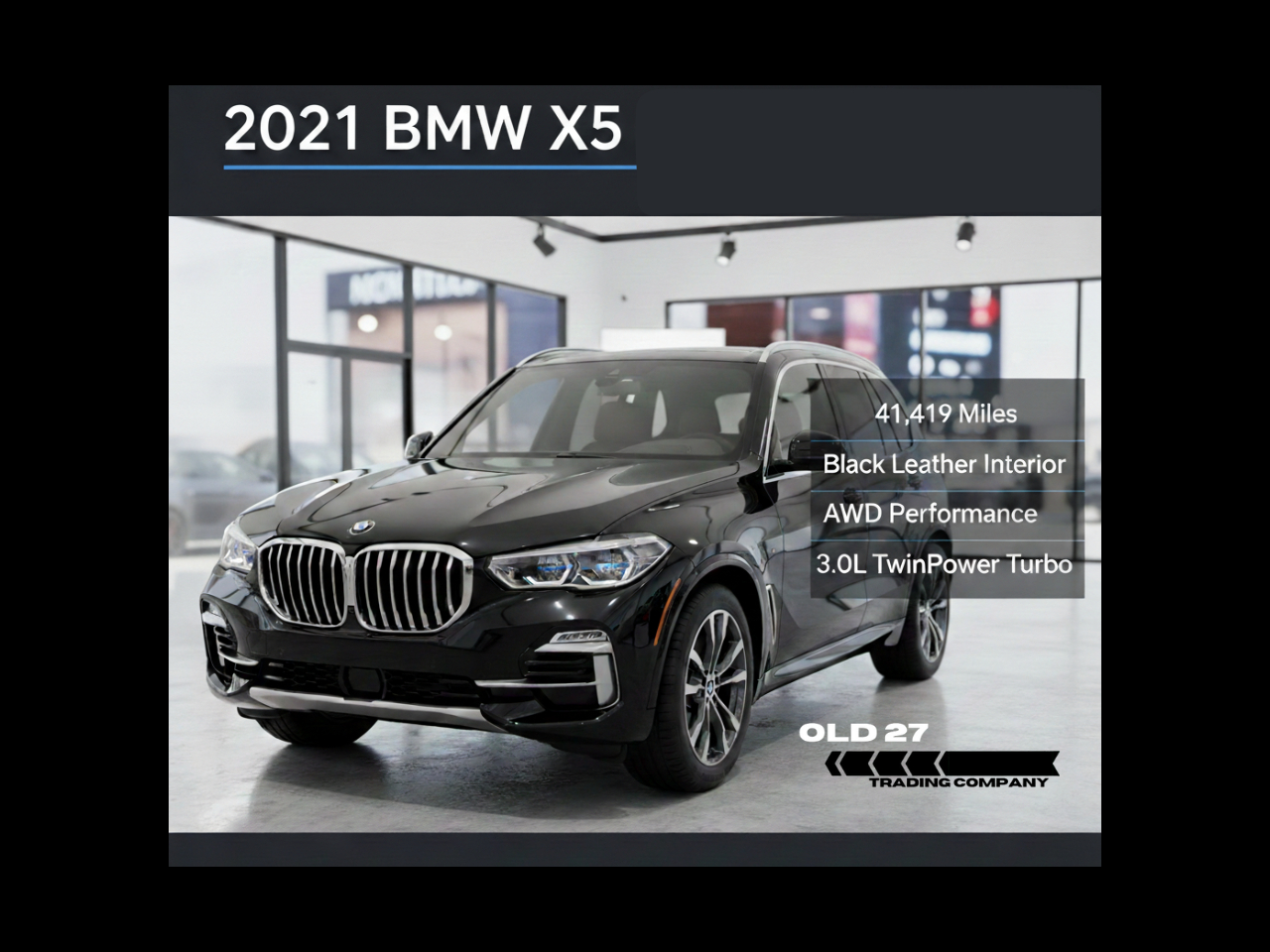 2021 BMW X5 xDrive40i Sports Activity Vehicle