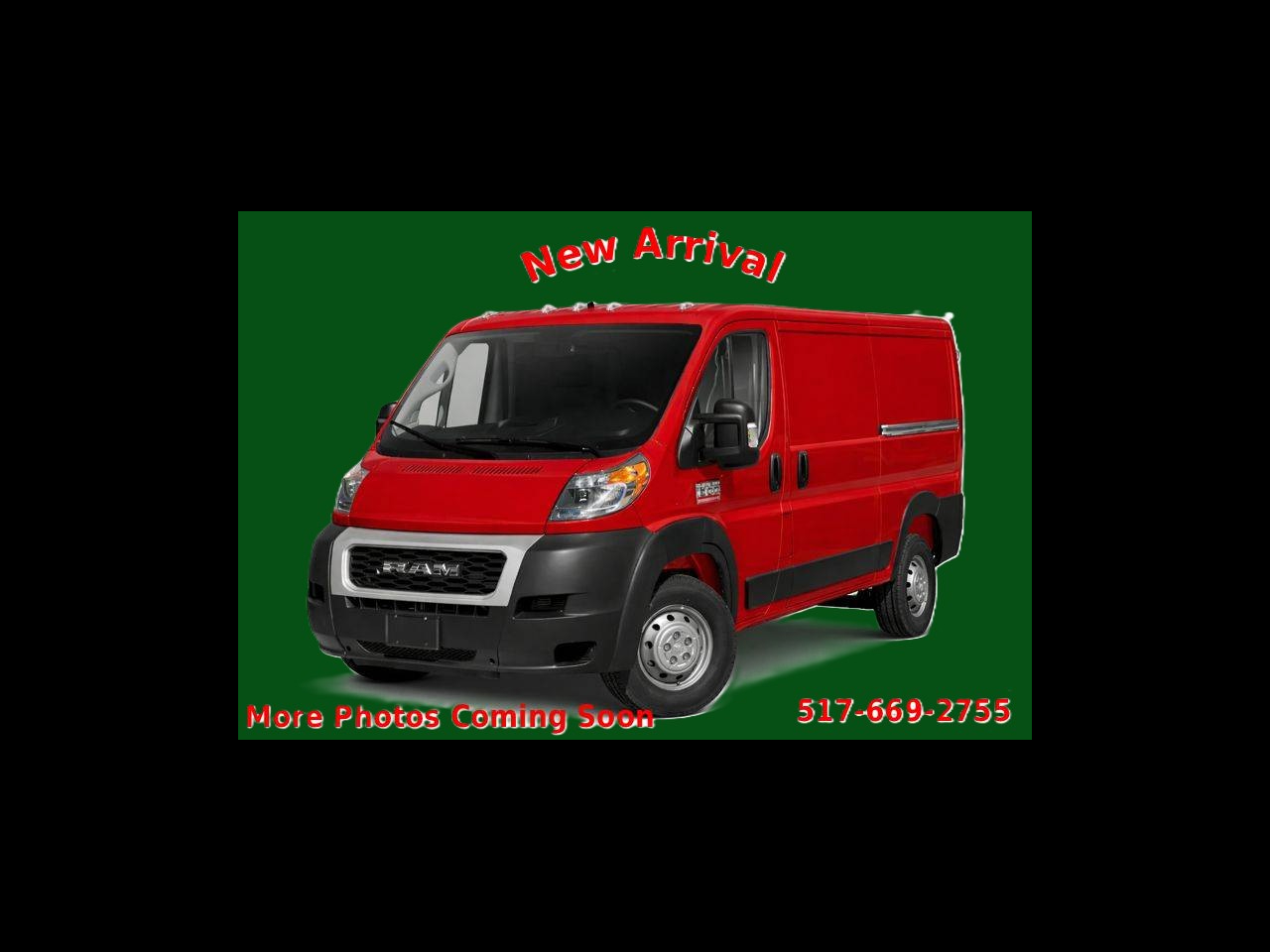 2021 RAM ProMaster Cargo Van 1500 Low Roof 136" WB