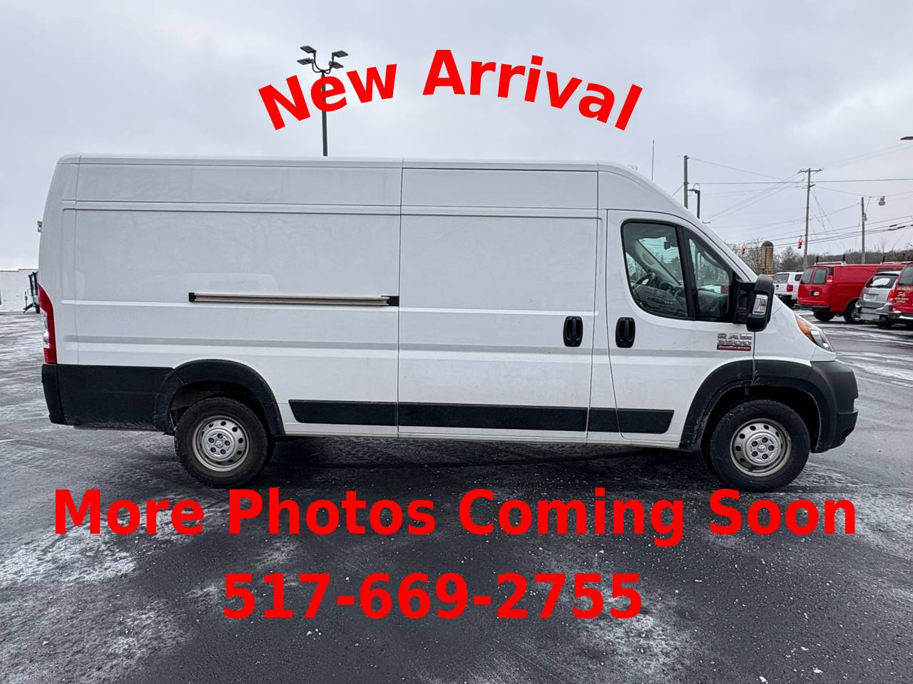 2021 RAM ProMaster Cargo Van 3500 High Roof 159" WB EXT