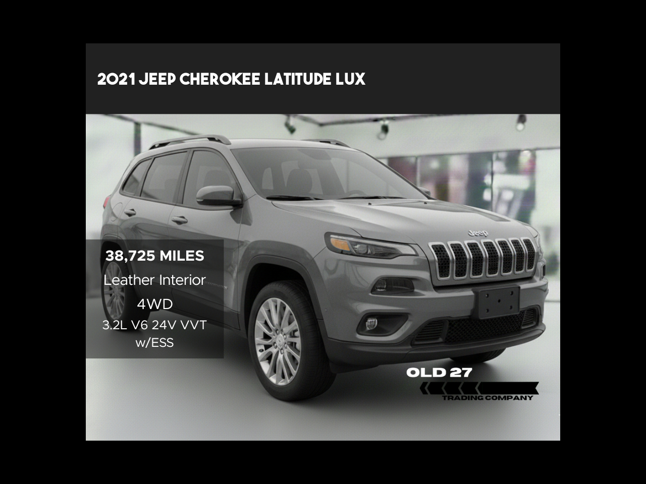 2021 Jeep Cherokee Latitude Lux 4x4