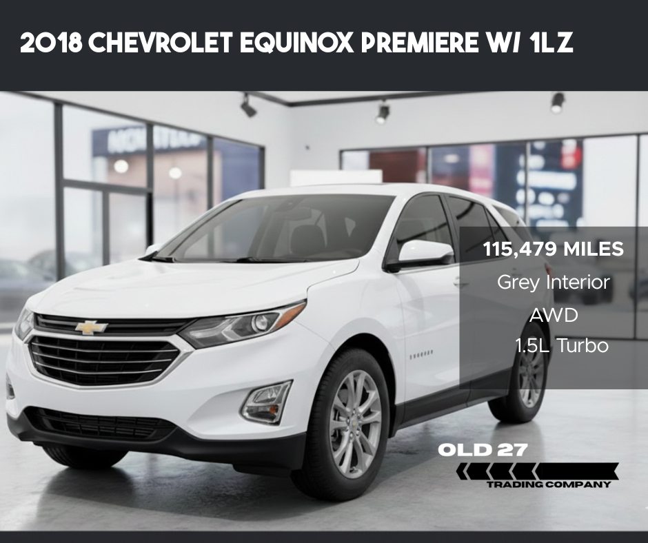 2018 Chevrolet Equinox AWD 4dr Premier w/1LZ