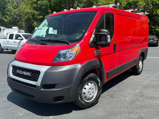 Red 2021 RAM ProMaster Van Front-Wheel Drive Automatic