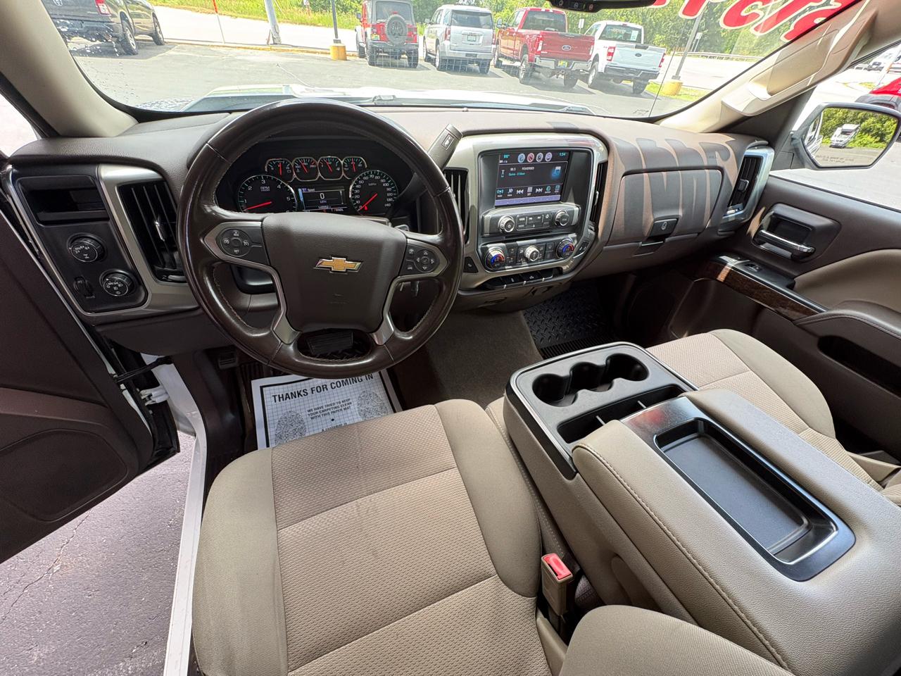 Chevrolet Silverado 1500 4WD Ext Cab 143.5" LT 2018