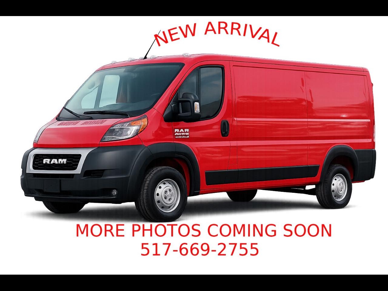 RAM ProMaster Cargo Van 1500 Low Roof 136" WB 2021