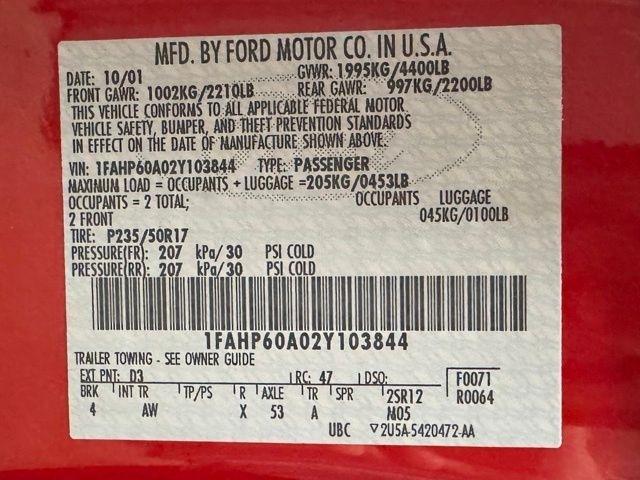 Ford Thunderbird Deluxe 2002