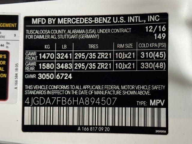 Mercedes-Benz GLE Class AMG GLE63 4MATIC 2017