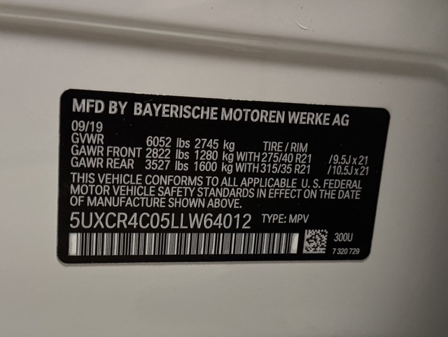 BMW X5 sDrive40i 2020