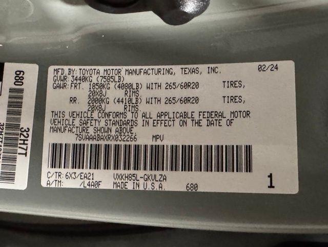 Toyota Sequoia TRD Pro 4WD 2024