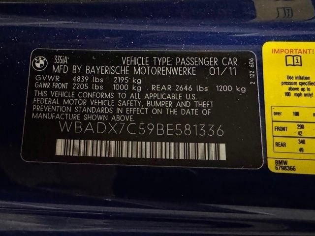 BMW 3-Series 335i Convertible 2011