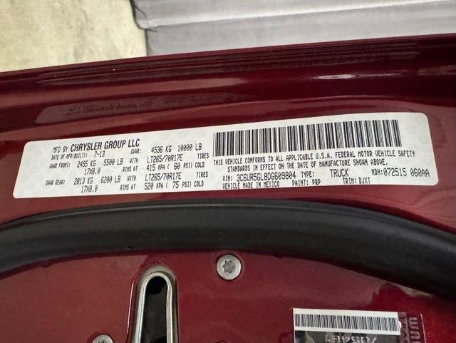 RAM 2500 Laramie Longhorn Edition Crew Cab SWB 4WD 2013