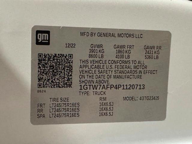 GMC Savana G2500 Cargo 2023