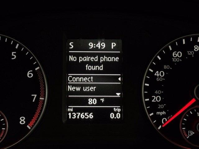 Volkswagen Passat 2.5L SE MT 2013