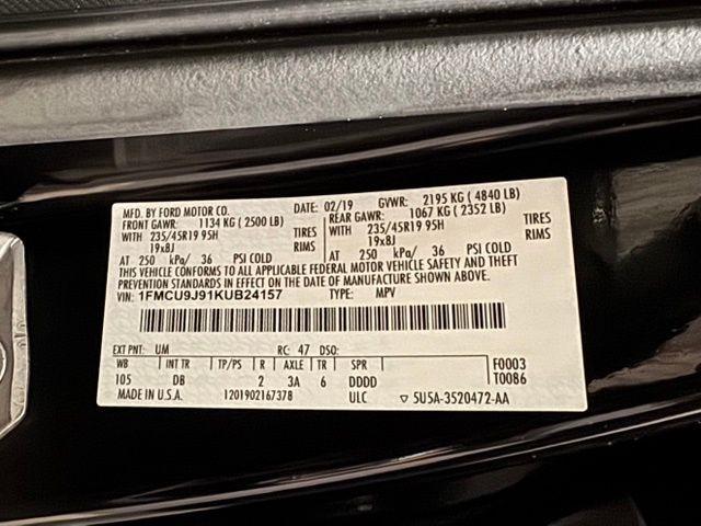 Ford Escape Titanium 4WD 2019