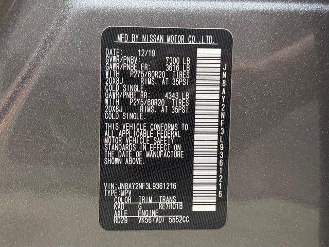 Nissan Armada Platinum 2WD 2020