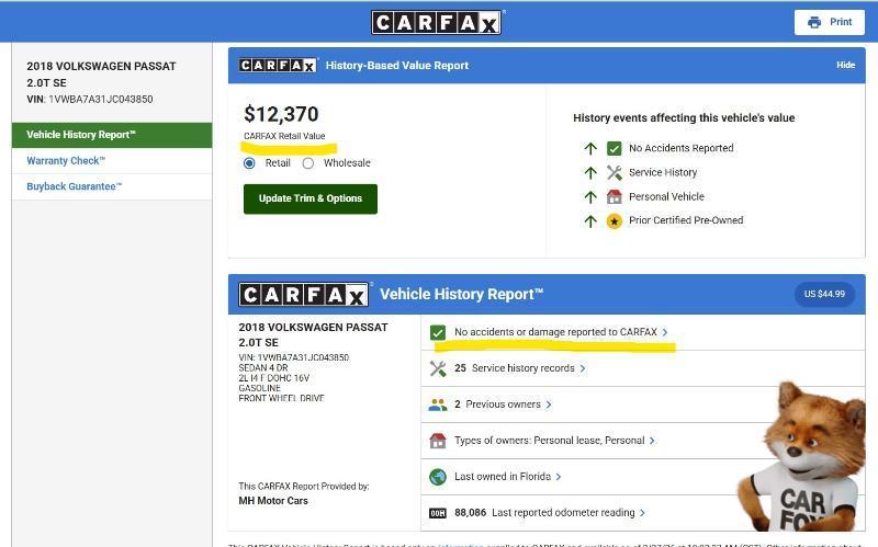 Volkswagen Passat  2018