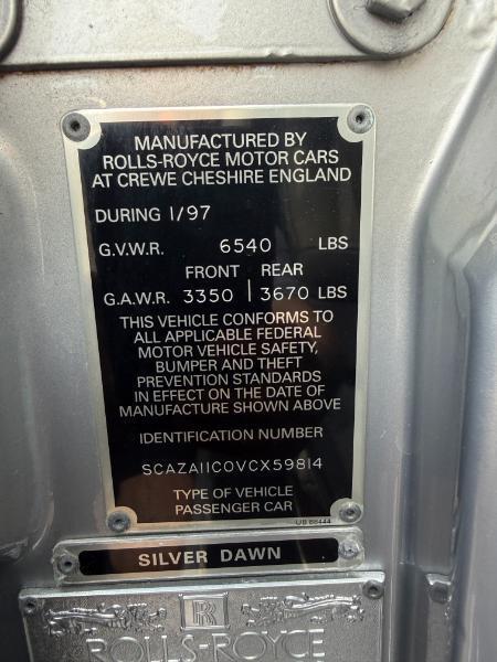 Rolls-Royce Silver Dawn  1997