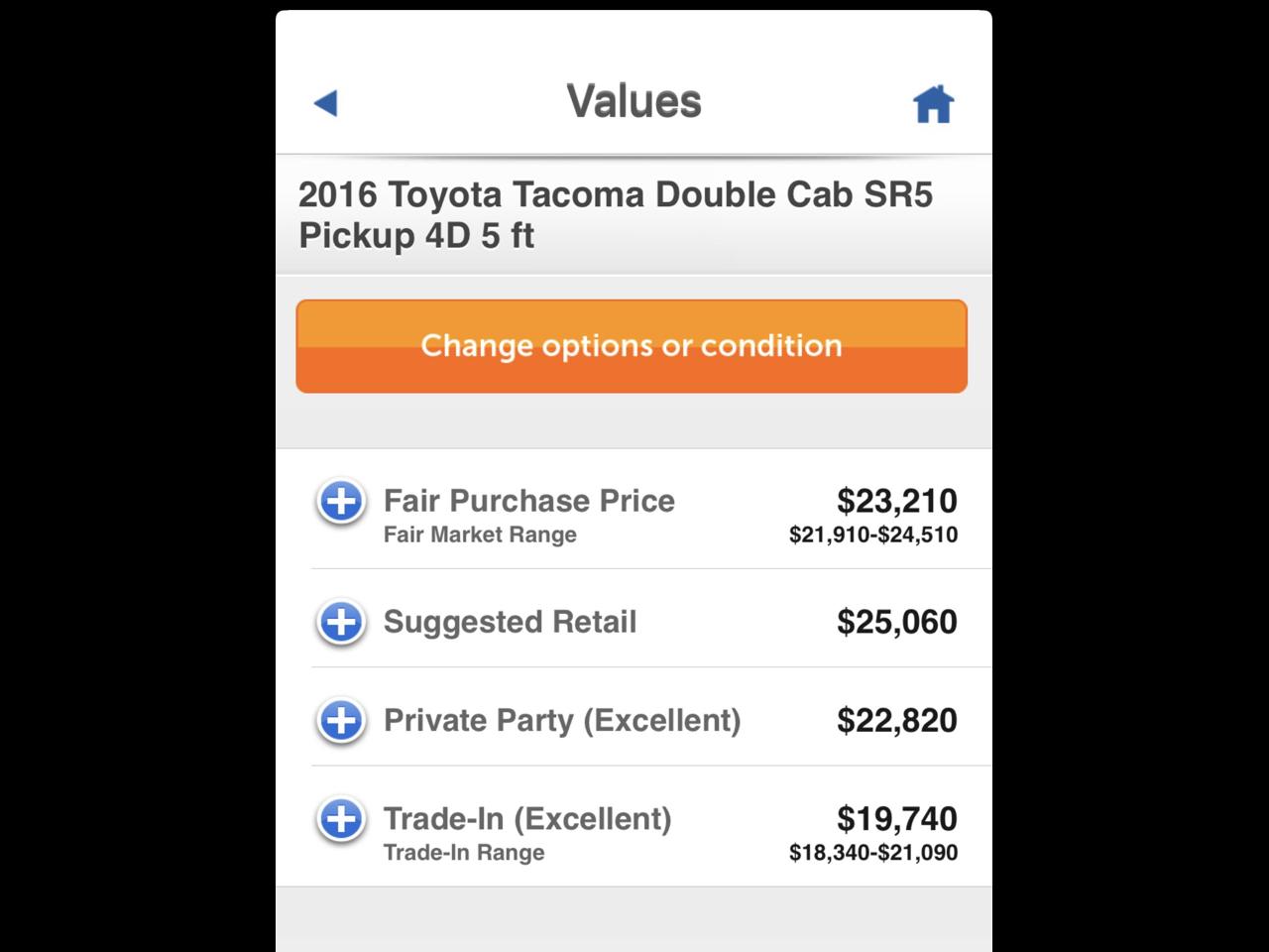 Toyota Tacoma  2016
