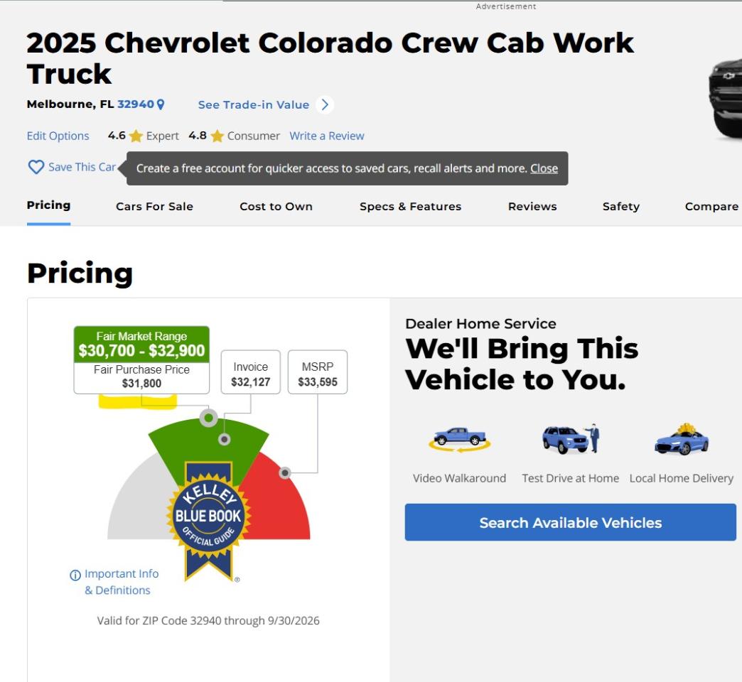 Chevrolet Colorado  2025